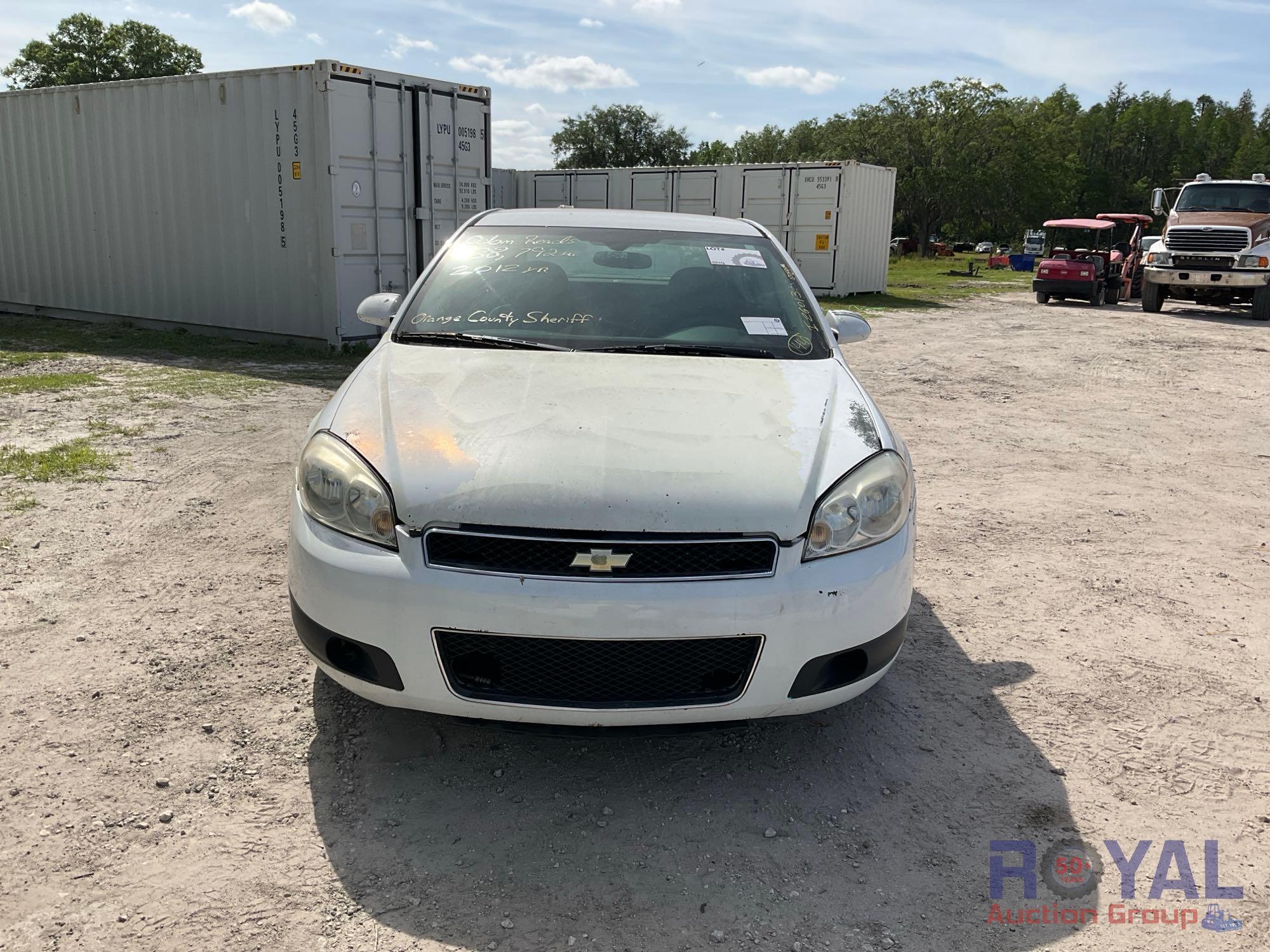 2012 Chevrolet Impala Police Cruiser