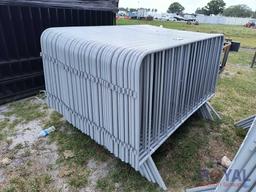 7ft X 4ft Portable Construction Fence