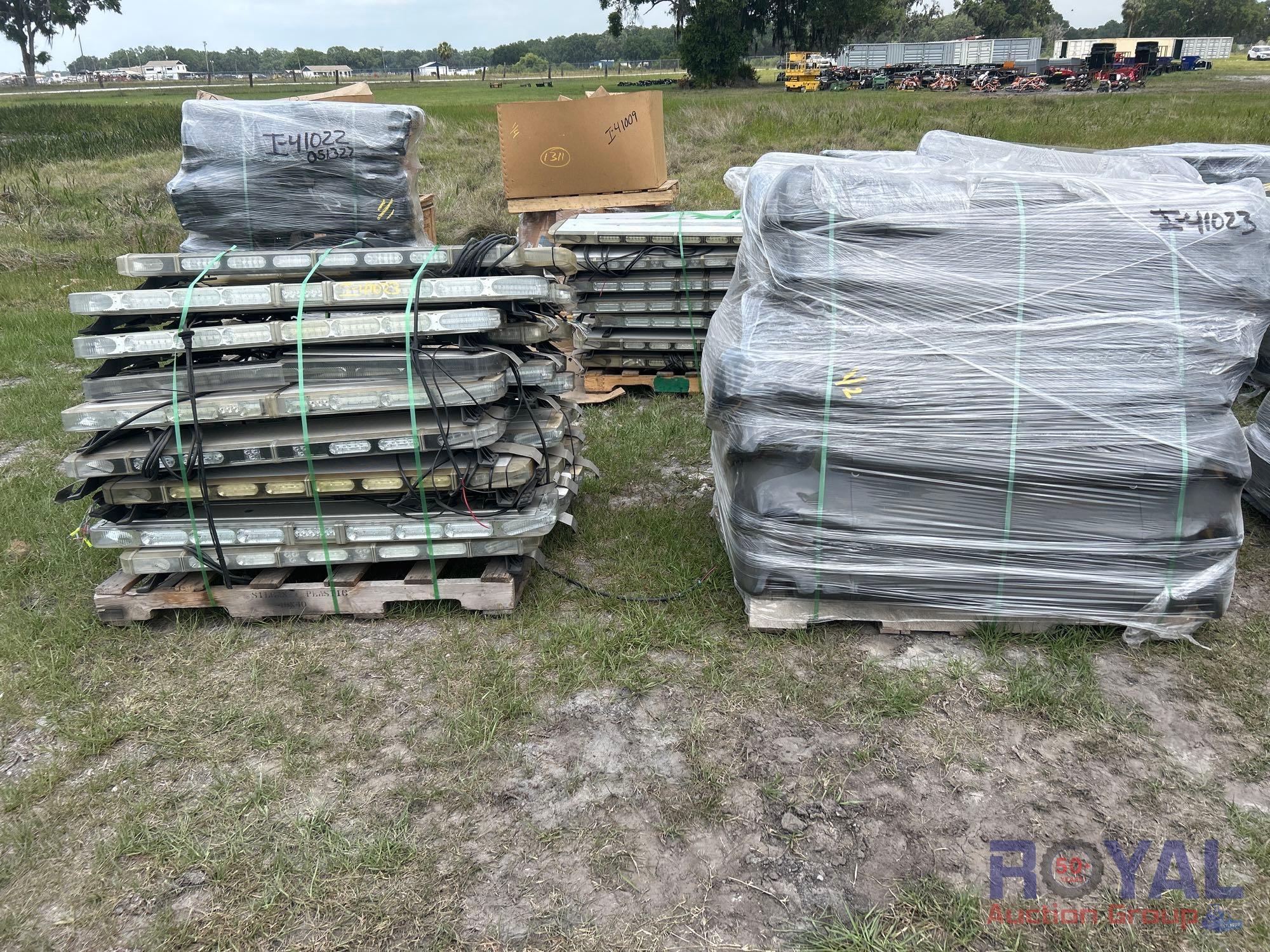 13 pallets of miscellaneous seats and parts