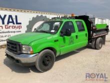 2004 Ford F350 Crew Cab Dump Truck