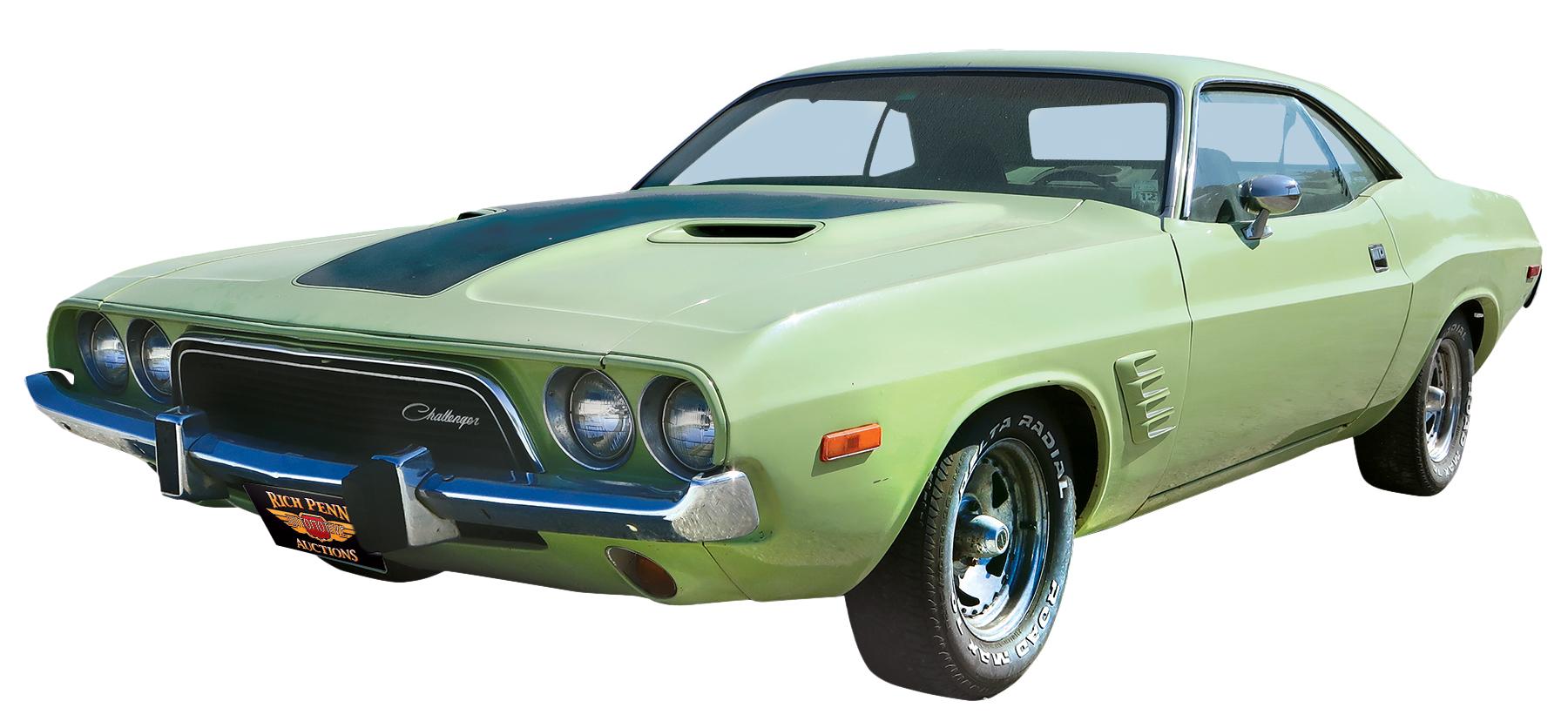 Automobile, 1973 Dodge Challenger.