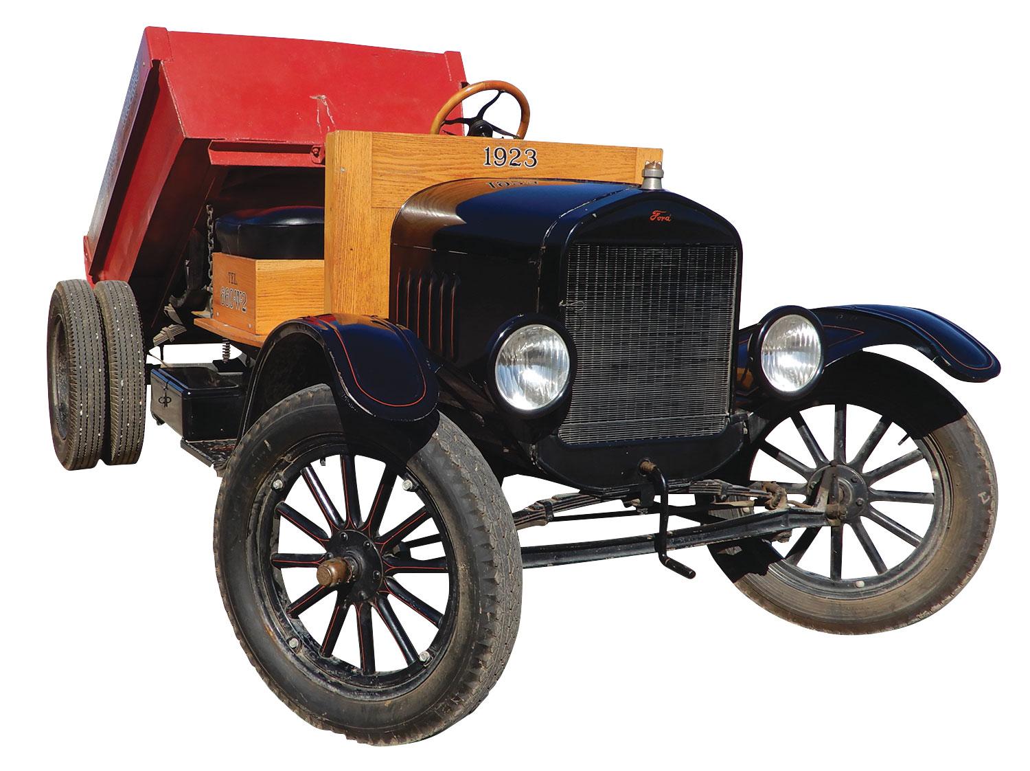 Model T Dump Truck.