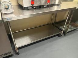 Stainless Steel Prep Table