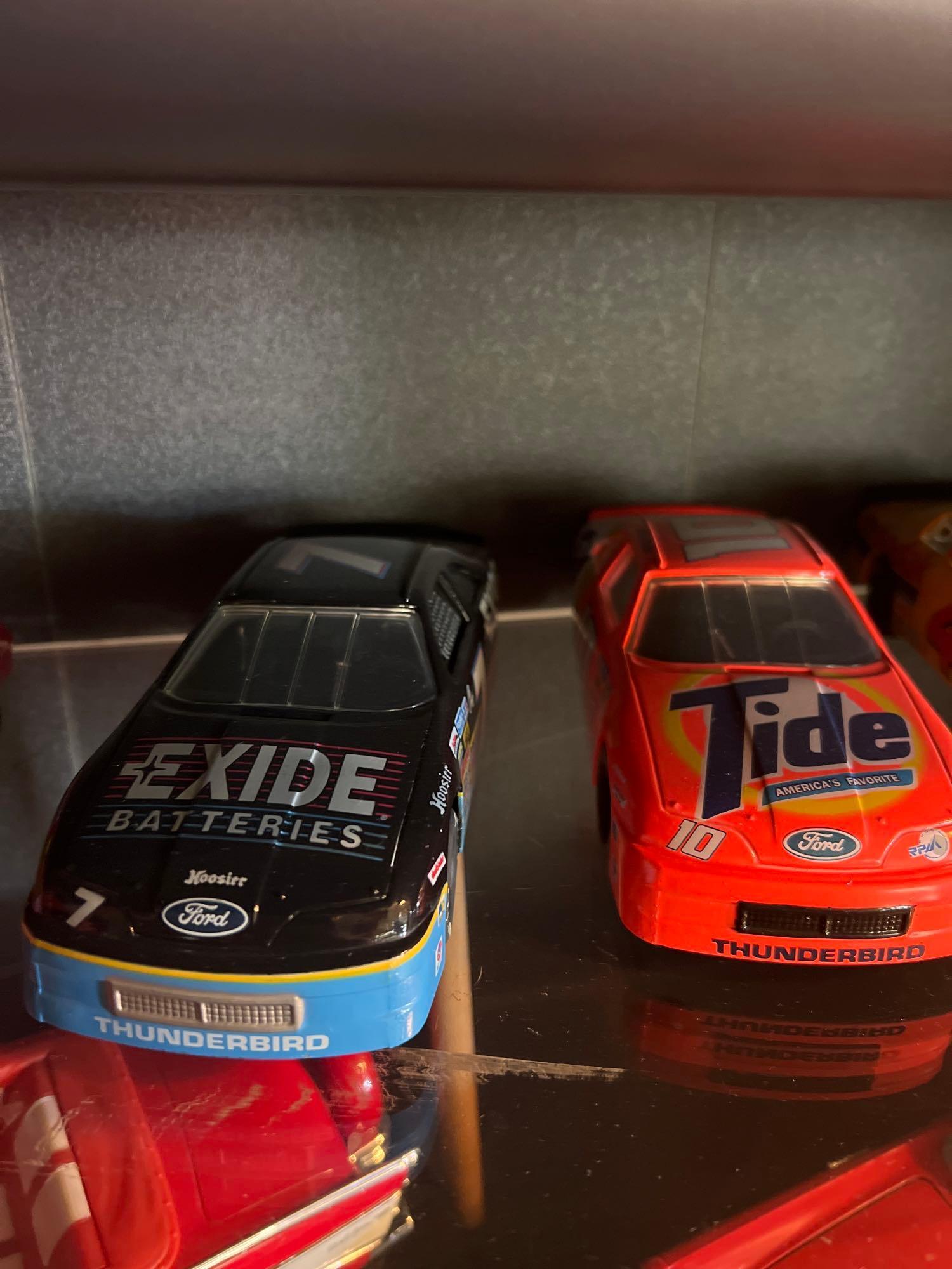 8 collectors cars lot mostly NASCAR