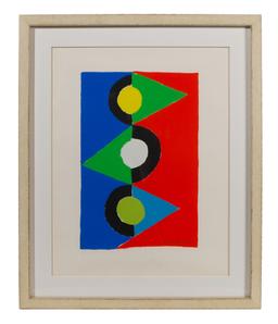 Sonia Delaunay (Ukrainian, 1885-1979) Lithograph