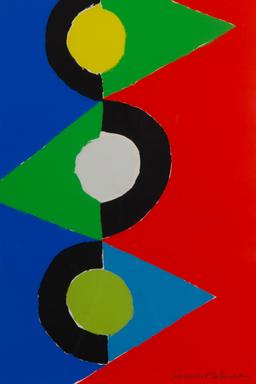 Sonia Delaunay (Ukrainian, 1885-1979) Lithograph