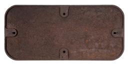 GWR Cast Iron Cabside Numberplate 8107 ex 3100/5100 Class 2-6-2T