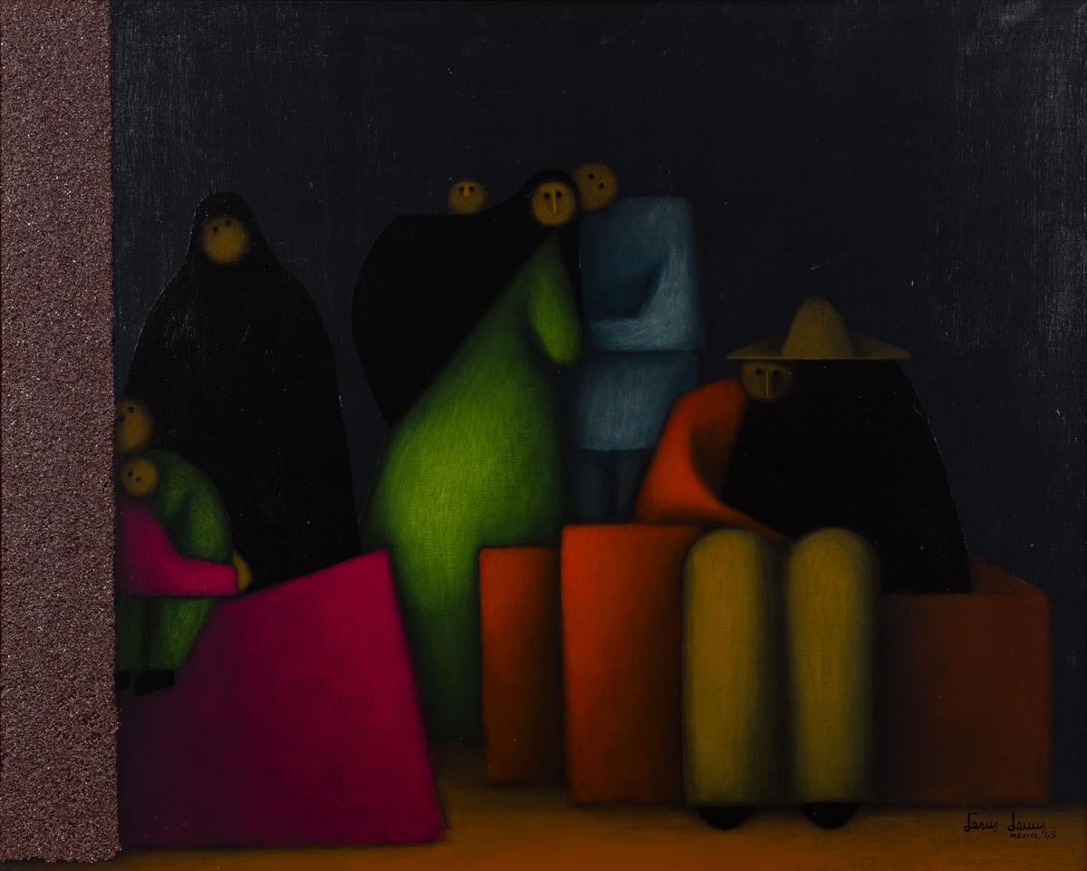 Jesus Leuus (Mexican, b.1948) Oil on Canvas