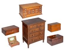 Child Dresser and Box Assortment