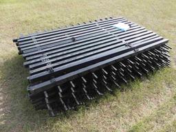 14pc Metal Fence Panels w/ Post