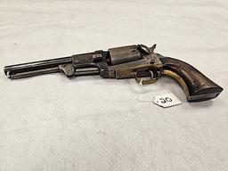 COLT PATENT US DRAGOON REVOLVER, CAL 44, ENGRAVED CYLINDER, REPRODUCTION, S