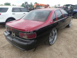 1996 Chevy Caprice, s/n 1G1BL52PXTR134532: 4-door, Gas Eng., Auto, Unknown