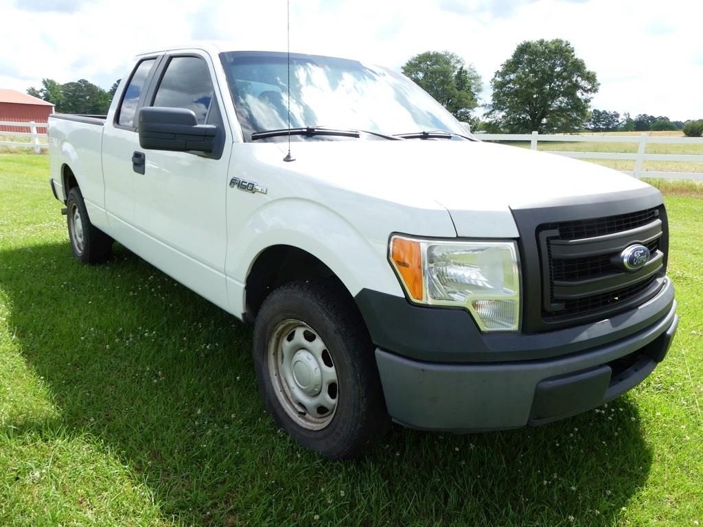 2013 Ford F150 Pickup, s/n 1FTEX1CM4DFC35882: 2wd, Ext. Cab, 3.7L Gas Eng.,