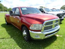 2010 Dodge Ram 3500 Truck, s/n 3D73M4CL4AG139968: Crew Cab, Cummins 6.7L Tu