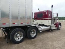 2023 Peterbilt 389 Truck Tractor, s/n 1XPXD49XXPD884752: T/A, 36" Flat Top