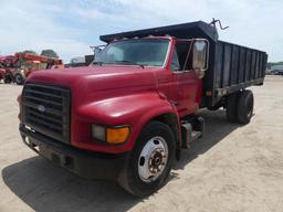 1995 Ford Single-axle Dump Truck, s/n 1FDNF80C1SVA13127 (Title Delay): Cumm