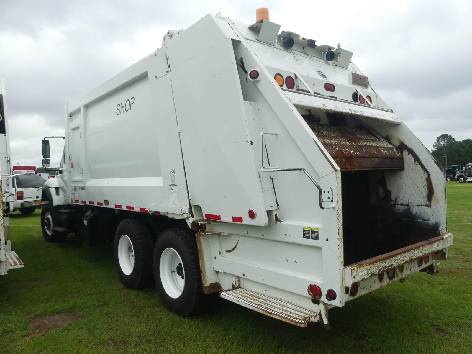 2010 International Workstar 7600 Garbage Truck, s/n 1HTWYSJTXAJ266289: Heil