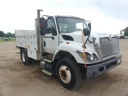 2009 International 7300 Stake Truck, s/n 1HTZZAAN19J083655 (Title Delay): S