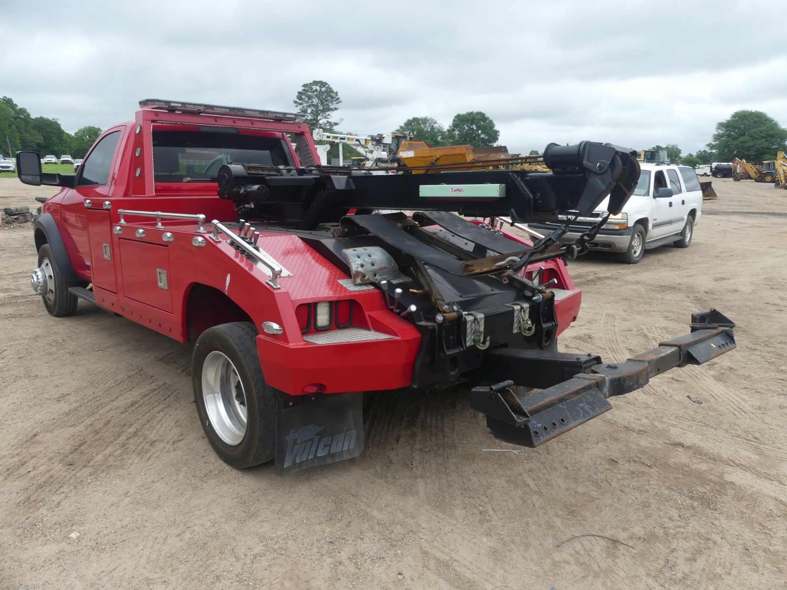 2015 Dodge Ram 5500 Wrecker, s/n 3C7WRMAL9FG624872: Miller 12-ton Body, Odo