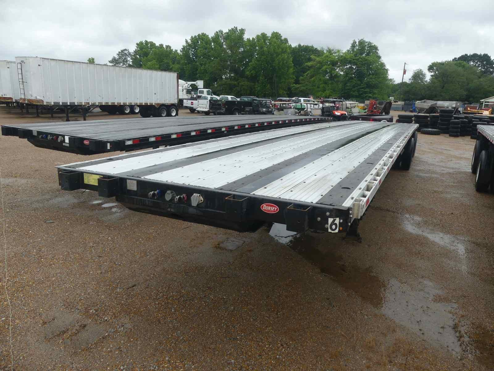 2018 Dorsey FC48 Flatbed Trailer, s/n 5JYEC482XJED07795 (Title Delay): Comb