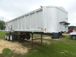 1992 Mate Dump Trailer, s/n 1M9A30336NH036430: Tri-axle, Aluminum, Air Lift