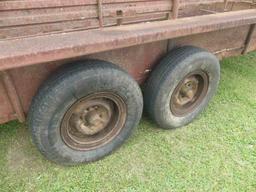 Gooseneck Trailers 24' Gooseneck Livestock Trailer, s/n 4895 (No Title - Bi