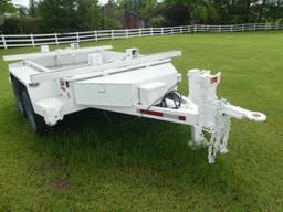 Extendable Pole Trailer (No Title - Bill of Sale Only): Pintle Hitch, T/A