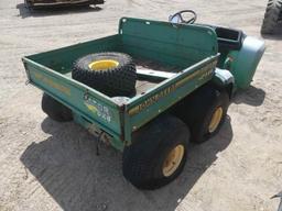 John Deere Gator Utility Vehicle (Salvage - No Title - $50 Trauma Care Fee