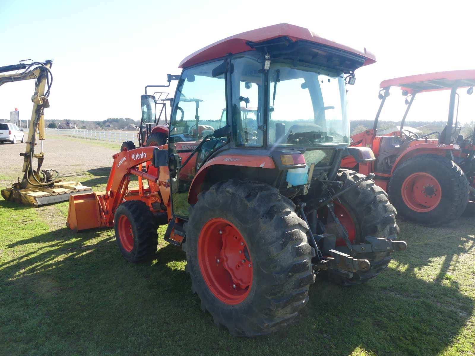 2016 Kubota L5460 MFWD Tractor, s/n 40554: Encl. Cab, LA1055 Loader w/ Bkt.