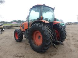 Kubota M135GX MFWD Tractor, s/n 53569: Encl. Cab, Drawbar, 3PH, PTO, 3 Hyd