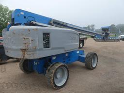 Genie S60X 4WD Boom-type Manlift, s/n 28718: Deutz Diesel, 1000 lb. Cap., 5