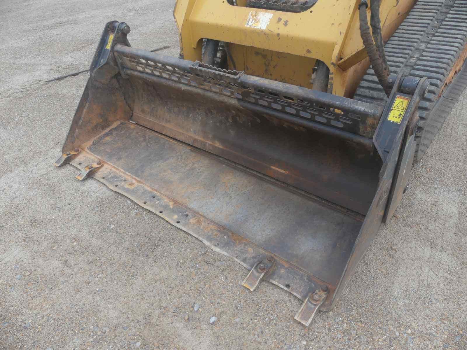 2019 Cat 259D Skid Steer, s/n FTL22064: Canopy, Rubber Tracks, 4-in-1 Bkt.,