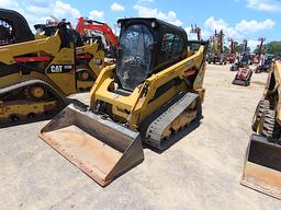 2019 Cat 259D3 Skid Steer, s/n CW901601: Encl. Cab, 2-sp., Hyd. Quick Attac