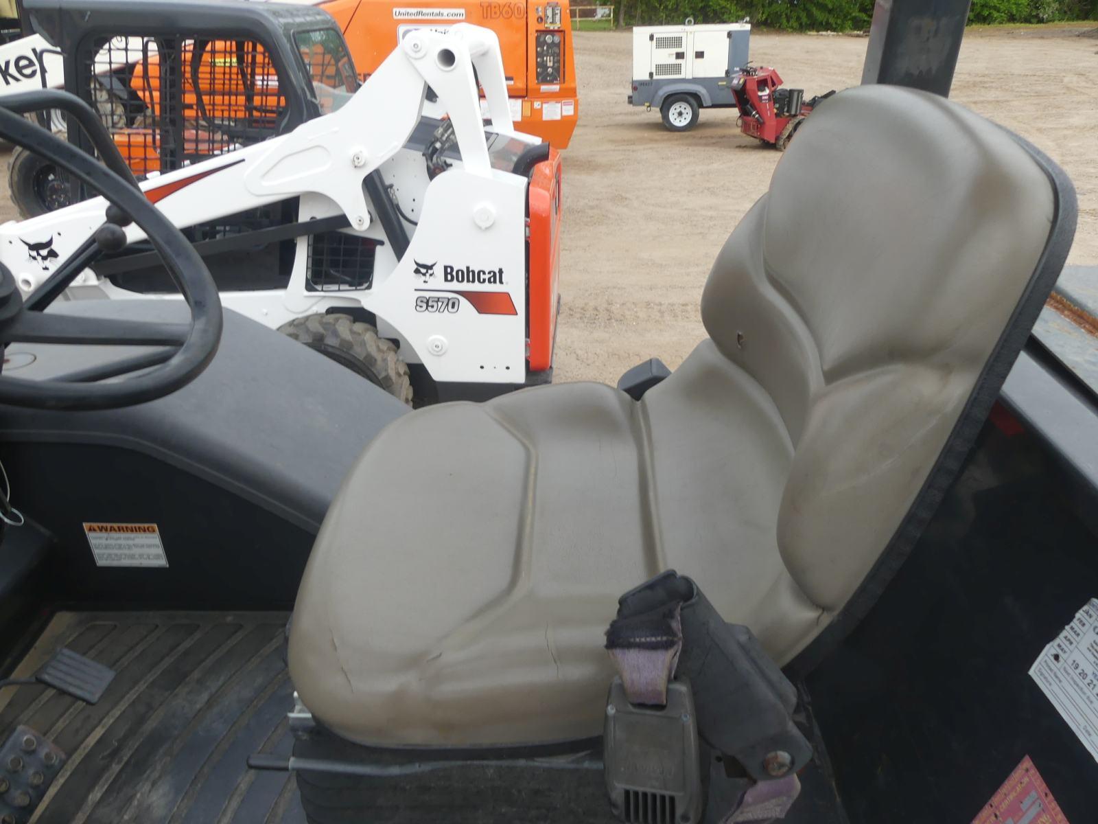 2014 Case 586H Rough-terrain Forklift, s/n NEC715442: Canopy, 2wd, Diesel,