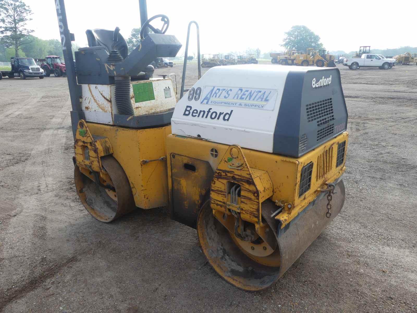 Benford TV1200 DPR Vibratory Tandem Drum Roller, s/n SLBT0PSDEV07CC121: Can