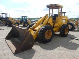 John Deere 544D Rubber-tired Loader, s/n DW544DB513545: Canopy, Meter Shows