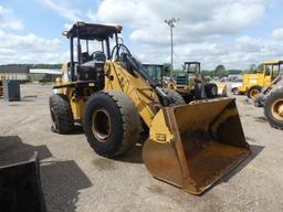 2007 Cat 924G Rubber-tired Loader, s/n DDA03723: Canopy, GP Bkt., Meter Sho