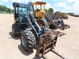 2014 Giant C6004T Rubber-tired Loader, s/n 6004X14043: C/A, Forks, Meter Sh