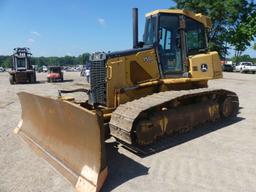 2006 John Deere 750J LGP Dozer, s/n T0750JX124300: Encl. Cab, 6-way Blade,