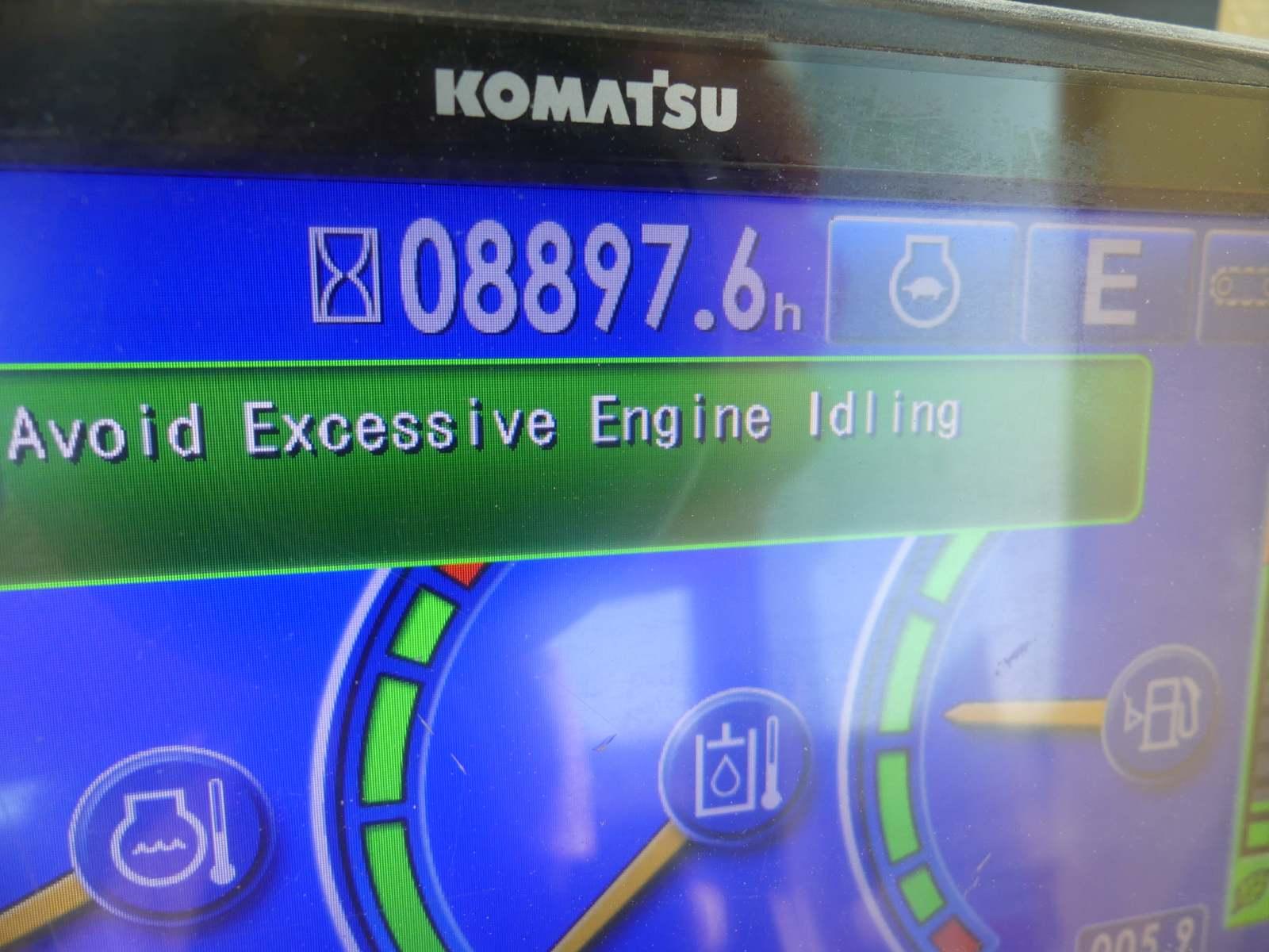 2013 Komatsu PC210LC-10 Excavator, s/n 450568: Encl. Cab, Meter Shows 8897