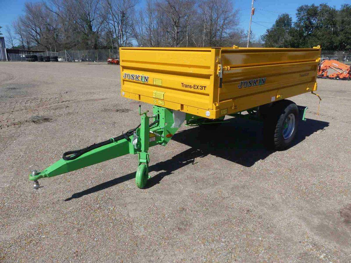 2021 Joskin Trans-Ex Dump Trailer, s/n YD8003TEXLJB01453 (No Title - Bill o