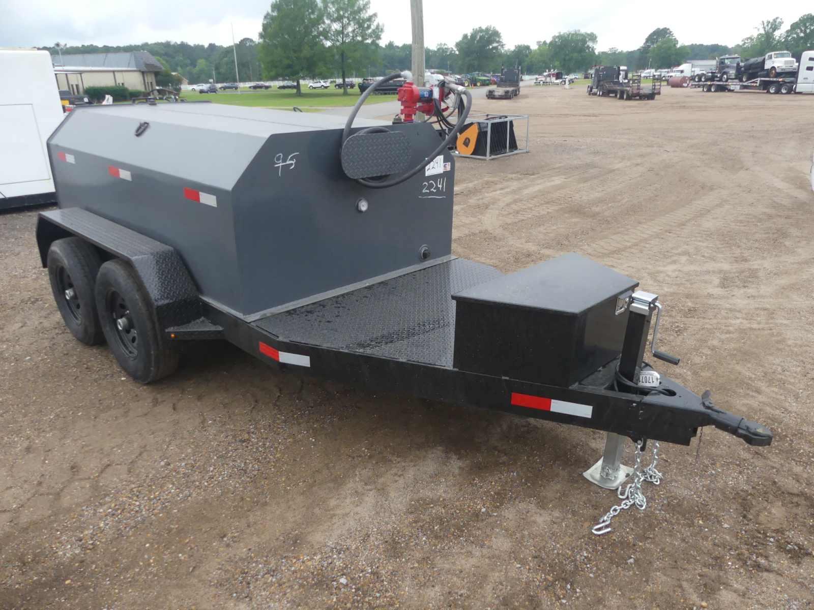 Unused 750-gallon Fuel Trailer (No Title - Bill of Sale Only): T/A, Elec. P