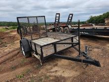 Utility Trailer w/ wood sides