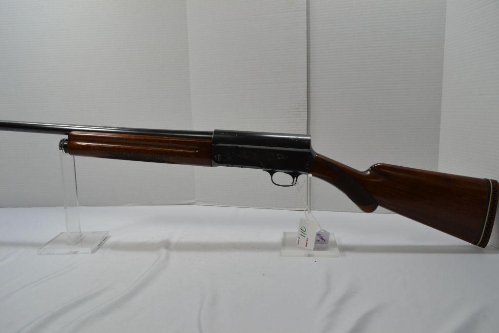 Browning Auto 5 12ga, Semi Auto Shotgun With 2 3/4" Chamber, Engraved Receiver, 30" Full Choke BBL,