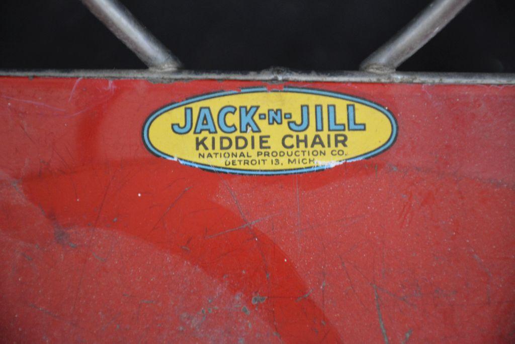 Vintage Jack and Jill Kiddie Chair