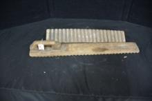 Pair of Handmade Mangleboard Farmhouse Wooden Washboards