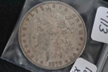 1879 Morgan Dollar; XF