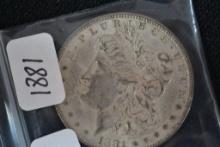 1881 Morgan Dollar; AU