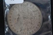 1880 Morgan Dollar; AU