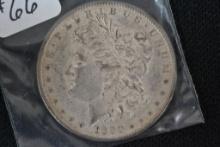 1880 Morgan Dollar; XF/AU